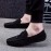 Comfy Solid Color Tassel Loafers - Breathable Slip-On Shoes with Non-Slip Rubber Sole, Soft Fabric Insole, and Casual Style for All Seasons