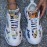 Trendy Graffiti-Print Chunky Sneakers - Comfortable Lightweight Sole, Perfect for Outdoor Activities & Running