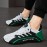 Men's Casual Lace-up Shoes, Comfy Non-slip Breathable Shoes WithFabric Uppers For Walking Driving, Shoes For All Seasons