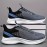 Mens Fashionable Woven Knit Running Shoes - Ultra-Comfortable, Highly Breathable, Anti-Slip Sole - Secure Lace-Up Sneakers for Outdoor Adventures and Active Lifestyle