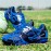 Four Seasons Mens Professional Turf Football Boots - Anti-Skid, Breathable, Lace-Up, Non-Slip Rubber Sole, Polyester Fiber Lining, PU Upper for Soccer Training and Outdoor Sports