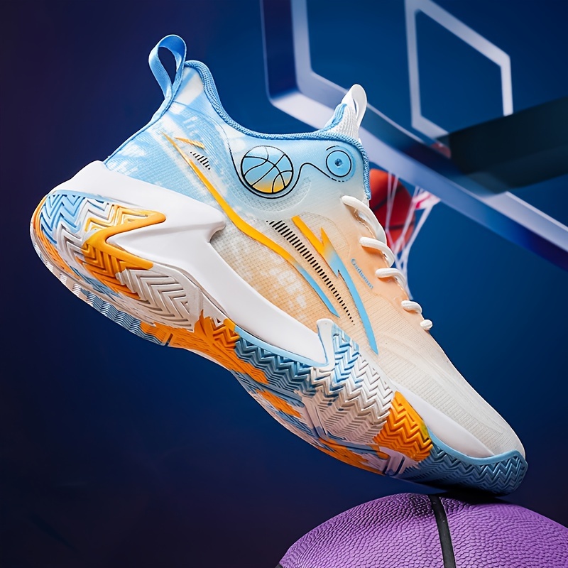 Men Basketball Shoes Breathable Sports Shoes Professional Basketball Sports Tennis Running Shoes Street Basketball Shoes High-top Basketball Shoes Combat Basketball Shoe details 4
