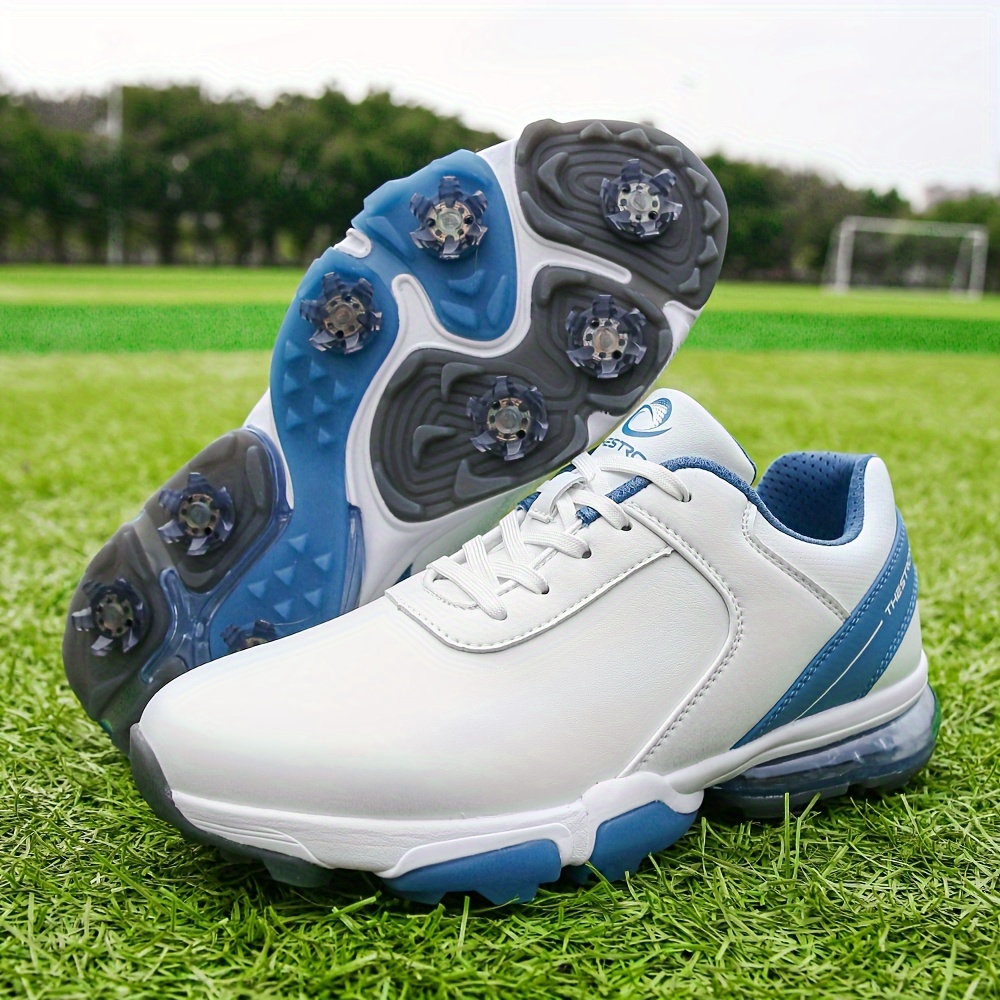 Mens Golf Shoes Professional Spikes And Cleats Waterproof Golf Training Sneakers Outdoor All Seasons Free Shipping On Items Shipped From Temu Temu details 18