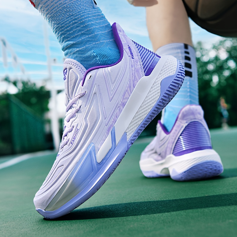 mens fashion personalized training basketball shoes comfortable casual running shoes lightweight outdoor sports shoes details 3