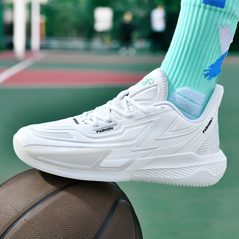 mens fashion personalized training basketball shoes comfortable casual running shoes lightweight outdoor sports shoes details 5