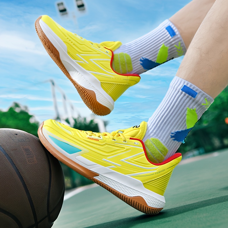 mens fashion personalized training basketball shoes comfortable casual running shoes lightweight outdoor sports shoes details 6
