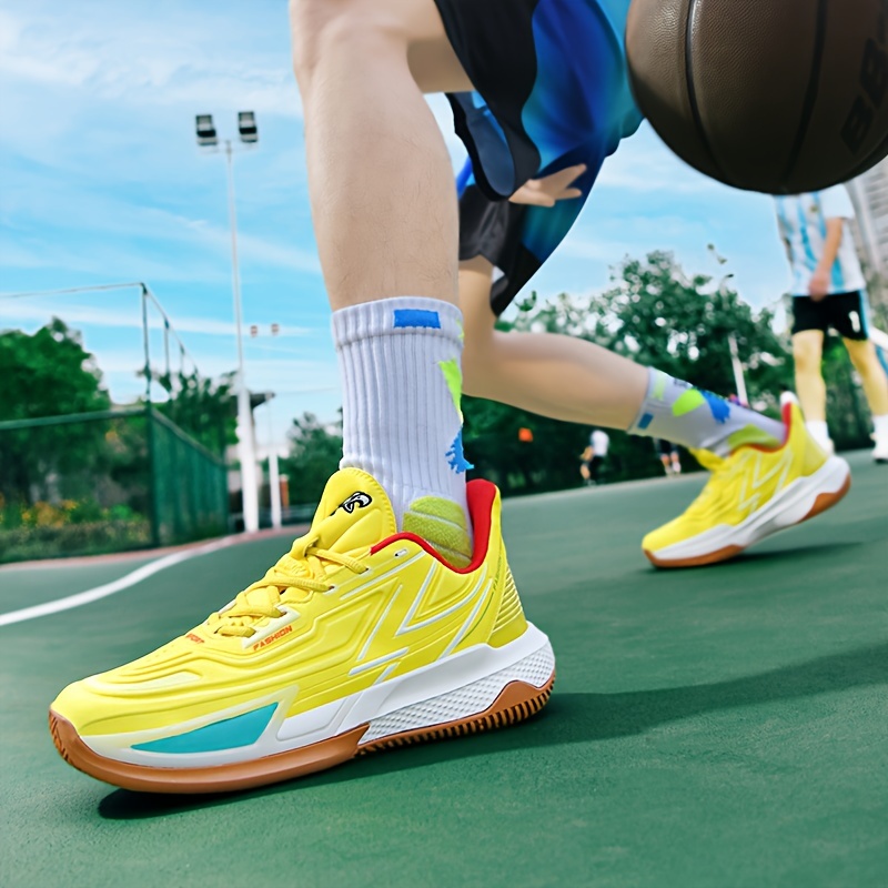 mens fashion personalized training basketball shoes comfortable casual running shoes lightweight outdoor sports shoes details 7
